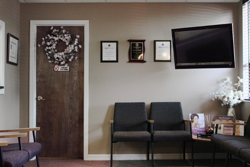 Comfortable waiting room